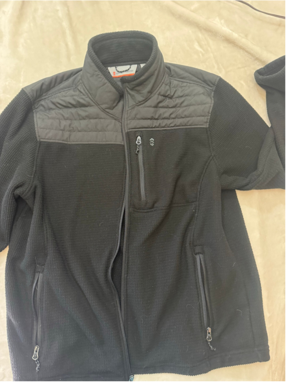 Men's Free Country Performance Jacket Black Size XL